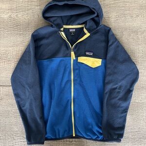Patagonia Kids' Micro-D Hooded Fleece Zip Jacket